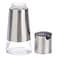 Harmony Oil And Vinegar Bottle Set Silver And Clear 260ml 2 PCS