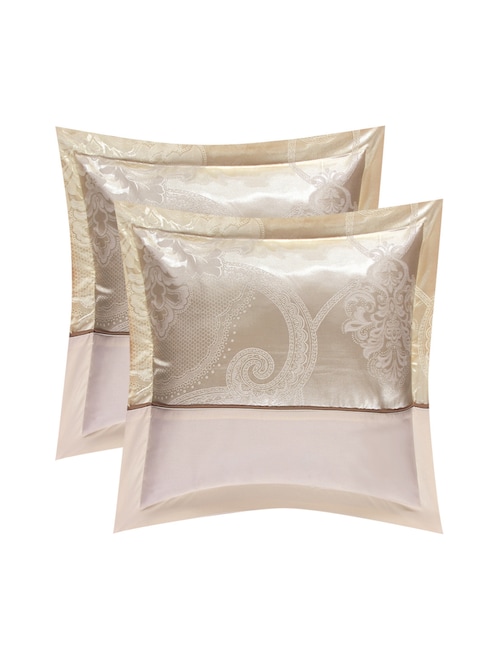 STARGOLD Comforter Set Extra Soft Lace Jacquard Comforter King Size Microfiber Printed 8 Pieces Set