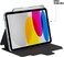 Tech21 Evo Folio Designed For iPad 10th Generation Case Cover (2022) 10.9 inch With Apple Pencil Holder - Black