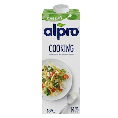 Alpro 100 Plant Based Soya Cooking Cream 1L