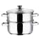 Vinod Stainless Steel Steamer Cookware 2 Tier 20cm 2.75L