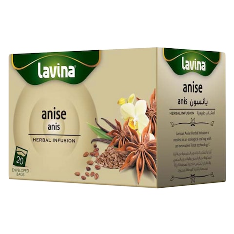 Lavina Anise Herbal Infusion Tea Bag 2g x 20 Pieces