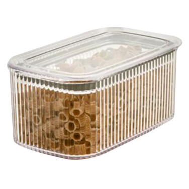 Dunya 32001 Line Food Storage Container 700ml Grey/Clear