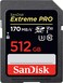 SanDisk 512GB Extreme PRO SDXC Memory Card - SDSDXXY-512G-GN4IN
