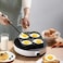 Multifunction 4-Hole Omelet Pan, No Oil-Smoke Breakfast Grill Wok Cooking Pot