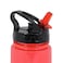 Biggdesign Cats Tritan Flask, Robust, Easy to Clean, Leak proof Lid, 650 ml Red