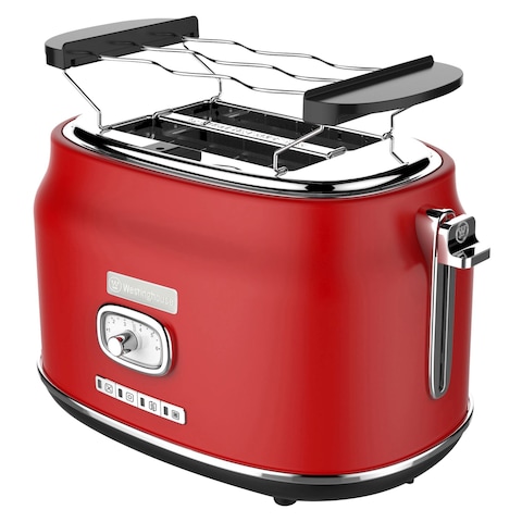 Westinghouse Retro Series 2-Slice Toaster 815W WKTTB857RD Cranberry Red