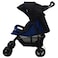 Baby'S Club Comfort 4-wheel Stroller Navy Blue