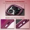 Moxedo Magnetic Protective Case 360 Protection Clear Case Hard PC with Built-in Strong Magnets Compatible with MagSafe Designed for iPhone 12 Pro Max 6.7 inch (Red)
