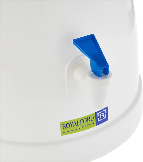 Royalford Water Dispenser - Portable Drinks Beverage Serving Dispenser Tap Juice Water Carrier   Water Tank and Tap for Home Gatherings School Office   Ideal for 15 &amp; 19L Refill Bottles