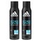Adidas Ice Dive Deo Body Spray Clear 150ml Pack of 2