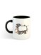 Generic Eid Al-Adha Sheep Printed Mug White/Black 11Ounce