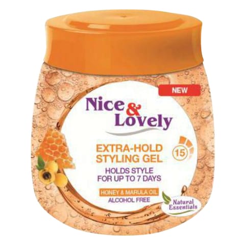 Nice &amp; Lovely Honey And Marula Oil Styling Gel 135g