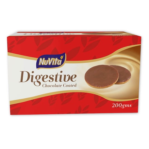 NuVita Digestive Chocolate Coated Biscuits 200G