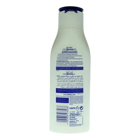 Nivea Express Hydration Body Lotion 250 Ml