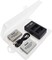 DMK Power LP-E8 1150mAh (1) Battery and (1) TC-USB1 Single USB Charger for Canon EOS 550D 600D X4 X5 T2i T3i etc Cameras (2Pcs BatterIES + LCD Double USB + CASE)