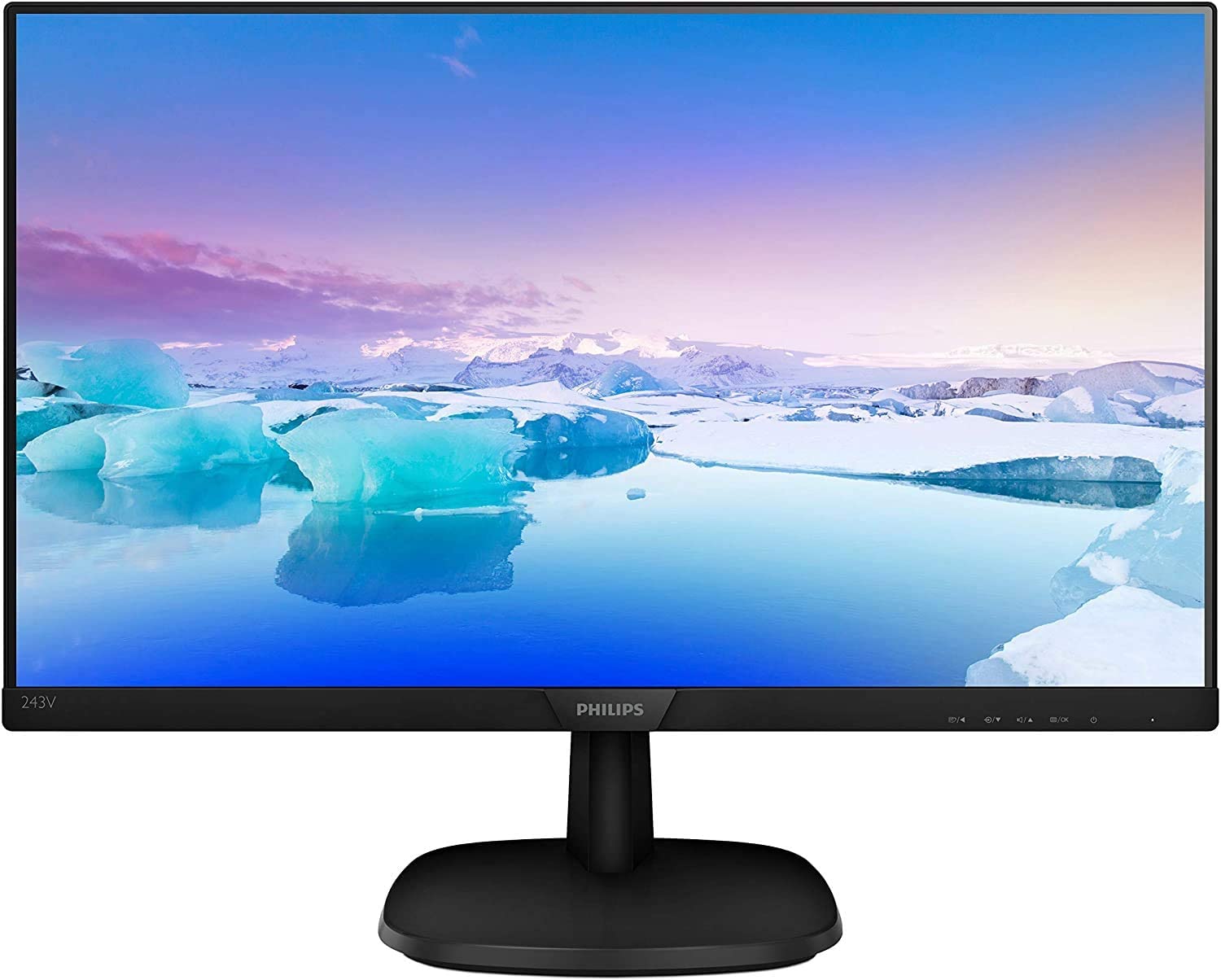 Philips 24&quot; Full HD IPS Led Monitor Narrow Borders,DP,HDMI,VGA,Speaker,Vesa - 243V7QJAB