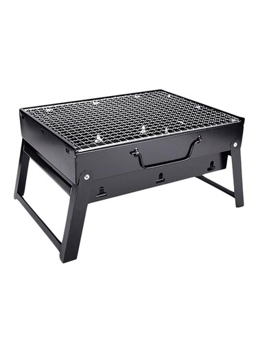 Generic BBQ Charcoal Grill -Black 36X10.5X28.5cm