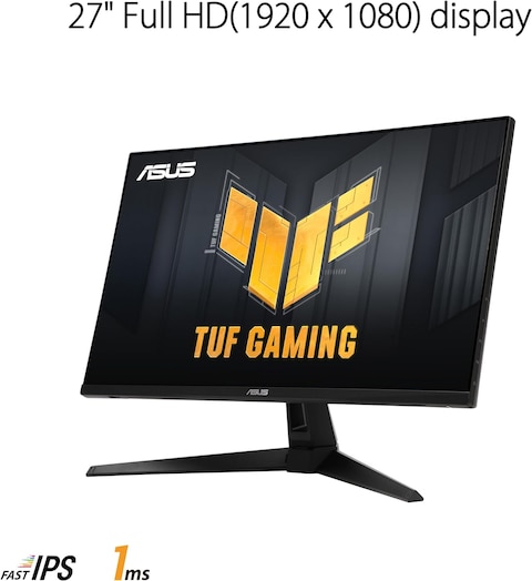 Asus TUF Gaming 27&quot; 1080P HDR Monitor (Vg279Qm1A) - Full HD (1920 X 1080), 280Hz, 1ms, Fast IPS, Extreme Low Motion Blur Sync, Freesync Premium, G-Sync Compatible, Speakers, Variable Overdrive, Black