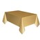 Gold Plastic Table Cover