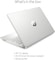 HP 15s / Silver HP 15.6&quot; FHD, Ryzen 5-5500, FHD Micro-Edge Flagship Laptop, AMD Ryzen 5 5500U 6-Core (Beat i7-1160G7, Up To 4GHz), 16GB RAM, 1TB PCIe SSD, Windows 11