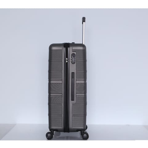 STARLIFE 3 Piece ABS Hard side Trolley Luggage Set Spinner Wheels with Number Lock