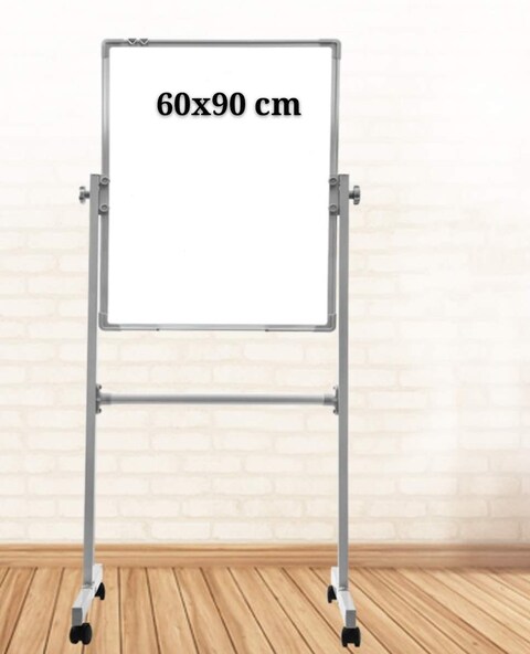 White Board With Stand Magnetic White Board for Household, Schools, and Office,60x90cm