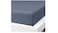 Generic Fitted Sheet, Blue -Grey160X200cm