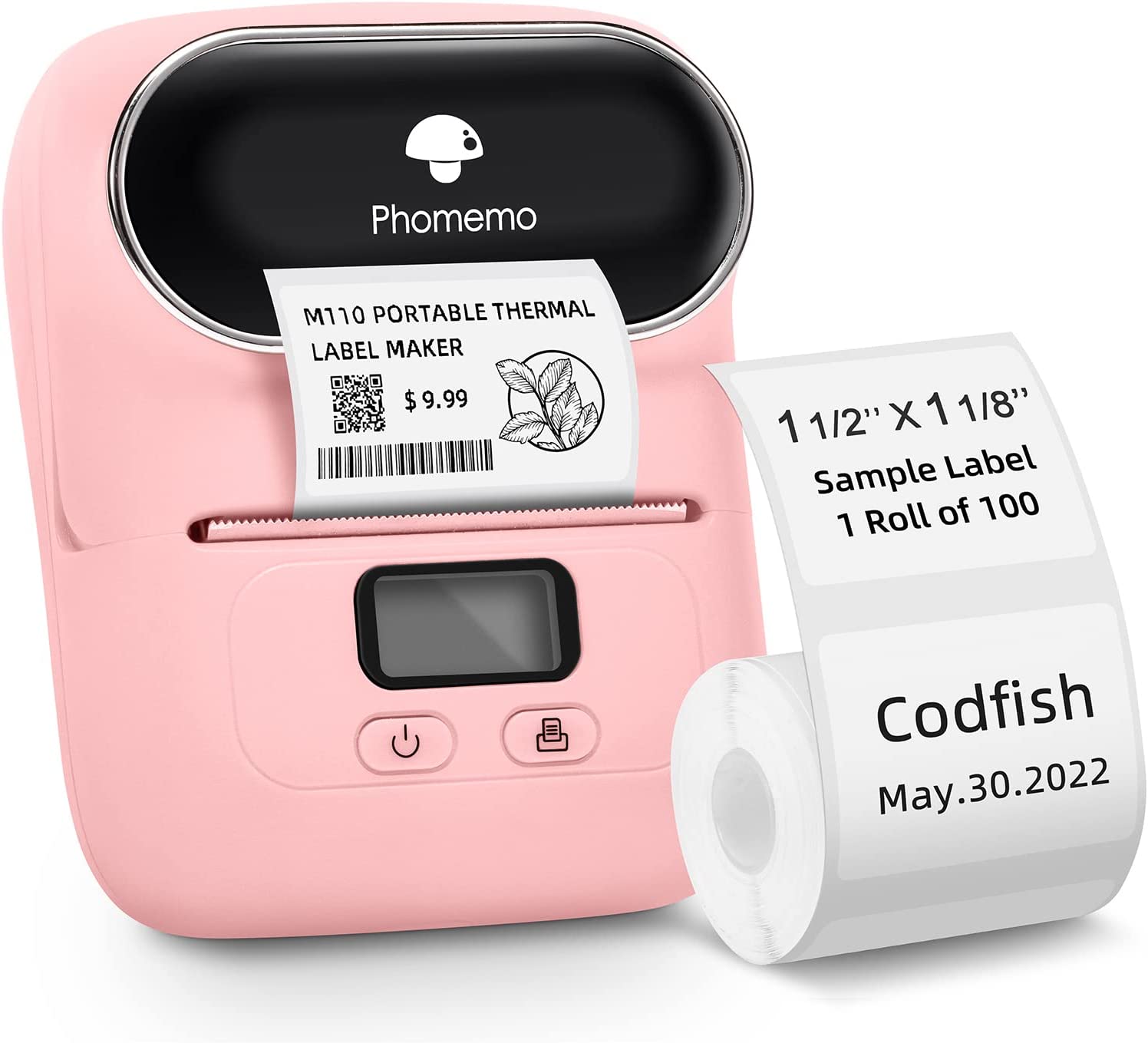Buy Phomemo M110 Bluetooth Label Maker Machine For iPhone & Android ...