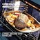 Circulon Ultra Lasting Nonstick Roasting Pan With Easy Serve Rack, Black - (39.5 x 30.5 x 6.5cm)
