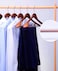High-Grade Wide Shoulder Wooden Coat Hangers, Cherry &ndash; 10 Pack
