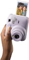 Fujifilm Instax Mini 12 Instant Film Camera, Auto Exposure With Built-In Selfie Lens, Lilac Purple
