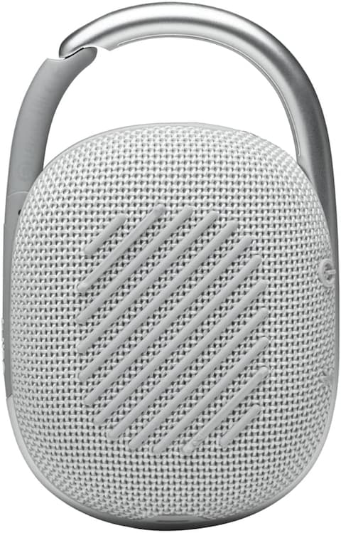 JBL CLIP 4 Ultra-portable Waterproof Speaker, White