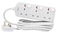 Terminator Brand UK Socket Power Extension With Individual Switches - 3way 5M