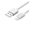UGREEN USB-A to Lightning MFI Cable Alu Case with Nylon Braided   2m SIL