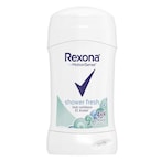 Buy Rexona Women Antiperspirant Deodorant Stick Shower Fresh 40g in Saudi Arabia