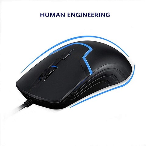 HP M100 USB Optical Gaming Mouse | 1Qw49Aa