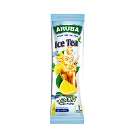 Aruba Instant Powder Drink Lemon Ice Tea Sugar Free 8GR