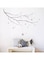 Spoil Your Wall Stars Handing On Tree Branch Wall Sticker Grey