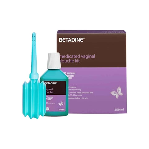 Betadine Medicated Vaginal Double Kit Intimate Wash 250ml