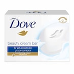 Buy Dove  Beauty Cream Soap Bar, for all skin types, Original, with ¼ moisturising cream, 160g in Saudi Arabia