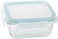 Taliona TL2213349 Boro Pro Square Food Container, Blue, H 23.4 x W 28.2 x D 5.6 cm, Glass