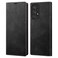 Samsung Galaxy A52 Leather Case, Premium PU Leather Cases Folio Flip Cover Black