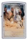 Zippo Lighter Model 205 Ci408447 Horses
