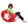 Comfy Football Bean Bag Cover - Red &amp; White