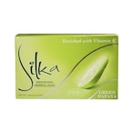 Buy Silka Whitening Herbal Soap Green Papaya 135g in Saudi Arabia