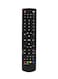 Huha Portable Universal Smart TV Remote Control Replacement For RC1910 TV Control Black