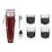Moser Professional Cord/Cordless Hair Clipper 1430-0150, Burgundy