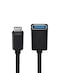 Belkin Adapter USB 3.0 Type C-USB A 5GBPS 1.5AMP Black USB-IF Certified