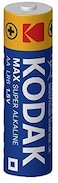Kodak MAX Super AA 1.5V Alkaline Batteries - 20 Cards (40 Batteries)